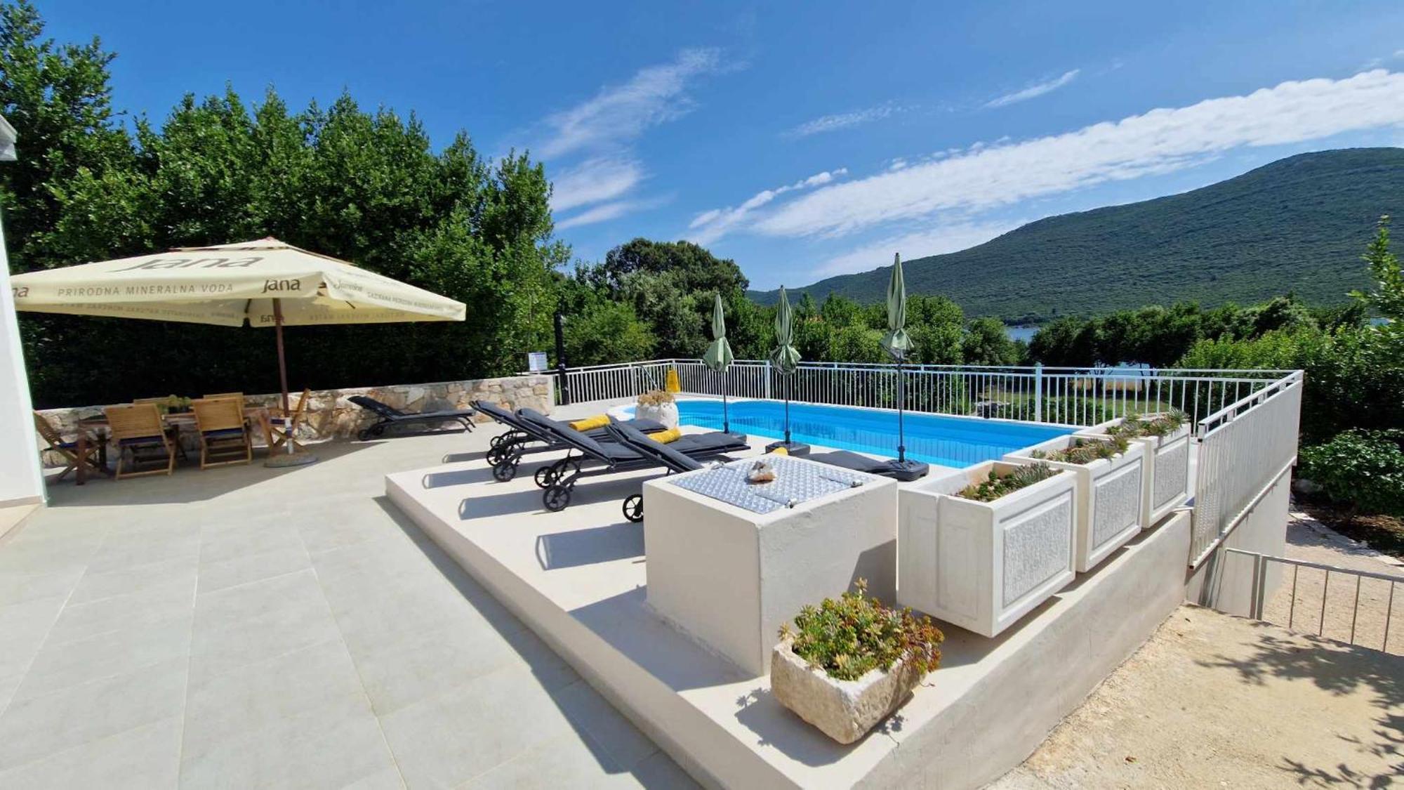 Villa Paradise Garden Ston Exterior foto